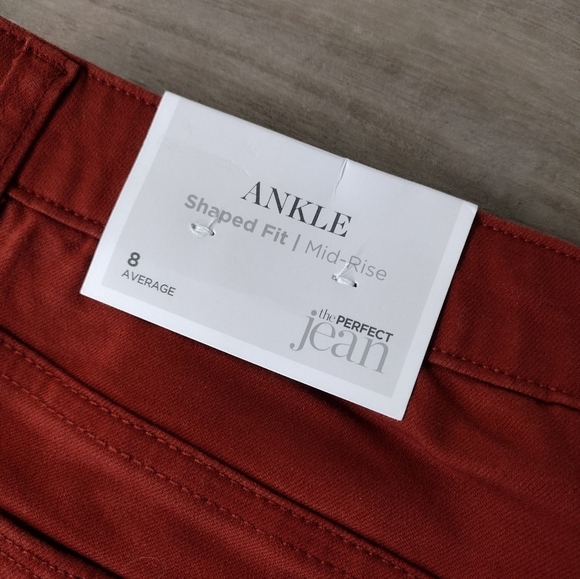 Christopher and Banks Signature Slimming ankle shaped fit mid rise pant … - Picture 8 of 14